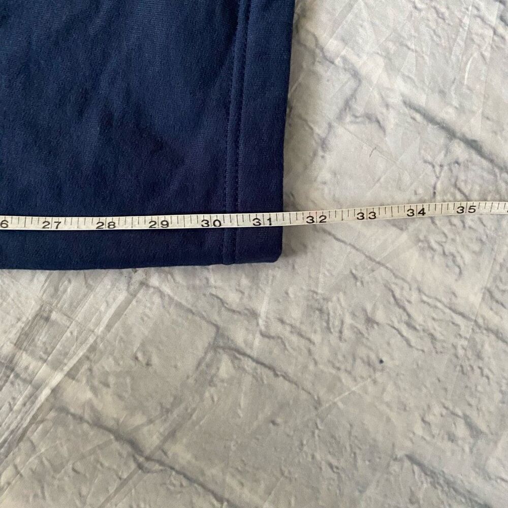 Port & Company core fleece men XL pull on sweatpants W/elastic waist navy blue - Picture 6 of 7